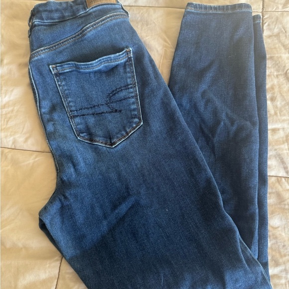 American Eagle Outfitters Denim - American Eagle Outfitters Dark Blue Skinny Jeans